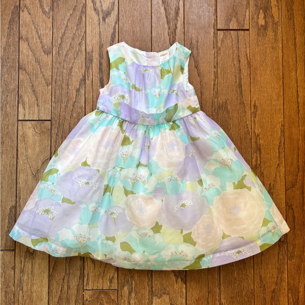 Gymboree girls formal dress size 18-24 months